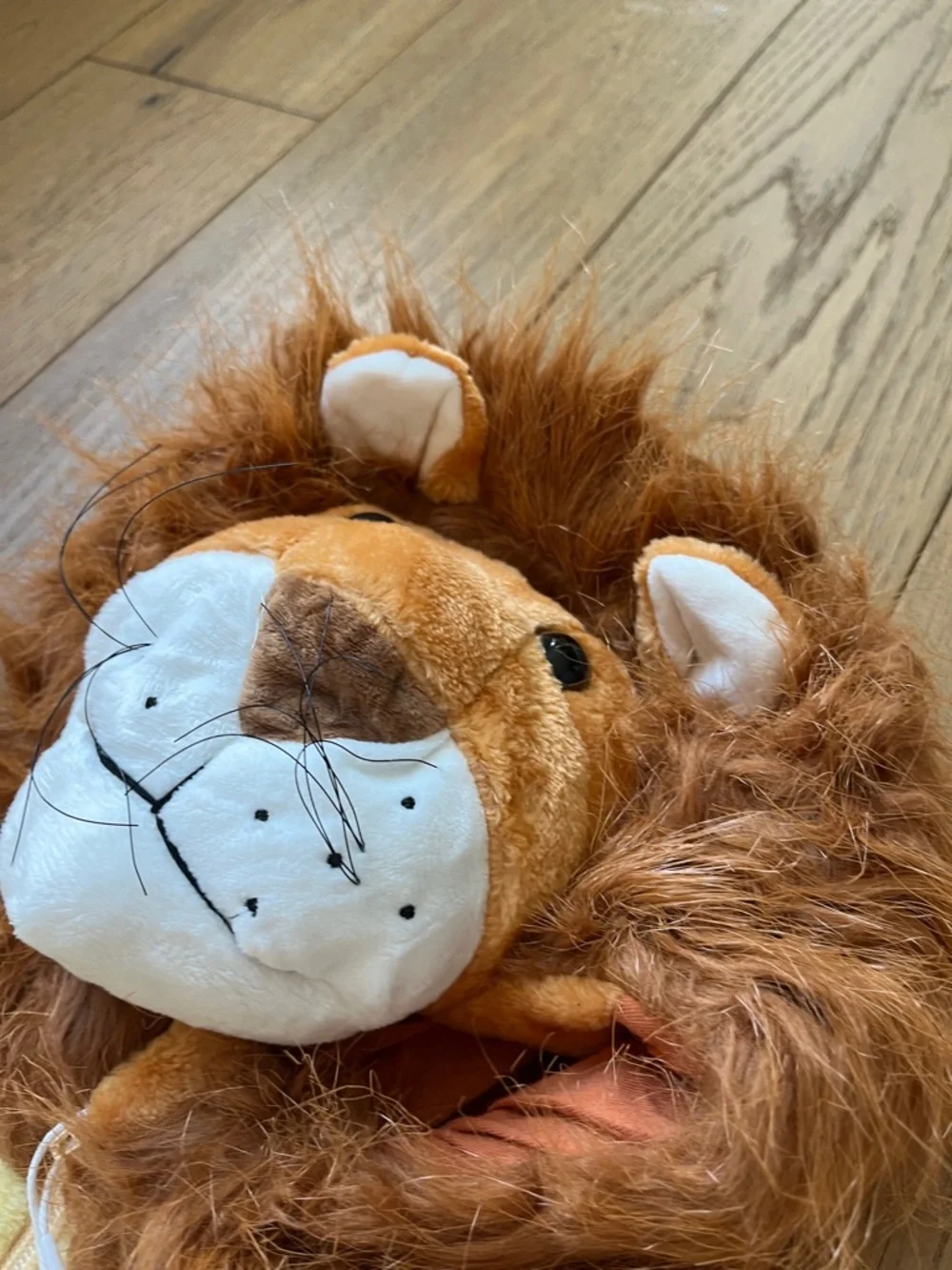 NEW Lion Baby Costume Boy Girl Onesie Plush Romper size 6-12 months